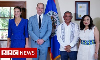 Prince William and Kate meet local opposition as they start Caribbean tour – BBC News