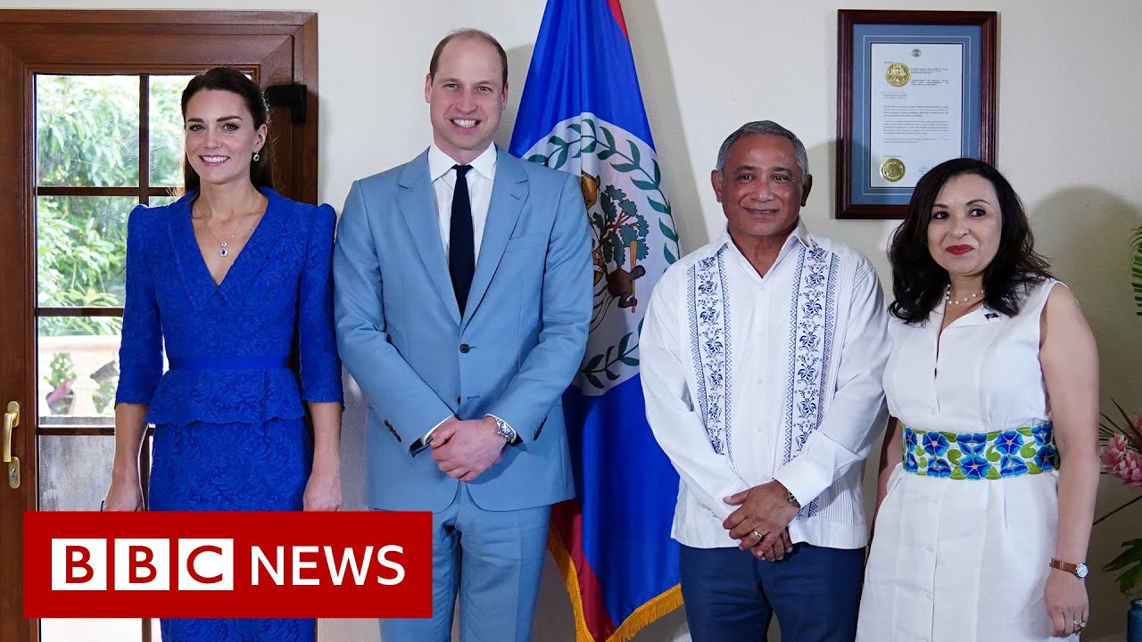 Prince William and Kate meet local opposition as they start Caribbean tour – BBC News