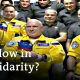 Russian cosmonauts board the ISS wearing blue and yellow suits | DW News