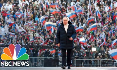 ‘Those Storms Will Contribute To Russia’s Glory’: Putin Quotes National Hero To Packed Stadium