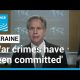 US Blinken says agrees that war crimes have been committed in Ukraine • FRANCE 24 English