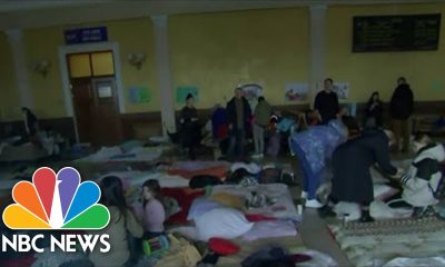 Ukraine Crisis: Inside Refugee Shelter Above Lviv Train Station