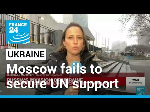 Russia's invasion of Ukraine: Moscow fails to secure support for UN text, scraps vote • FRANCE 24