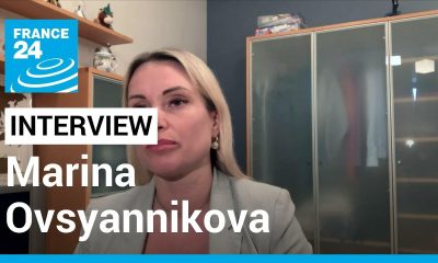 Russian journalist Marina Ovsyannikova calls for end to 'fratricidal' war in Ukraine • FRANCE 24