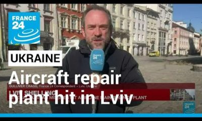 War in Ukraine: Russian missiles destroy aircraft repair plant in Lviv • FRANCE 24 English