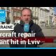 War in Ukraine: Russian missiles destroy aircraft repair plant in Lviv • FRANCE 24 English