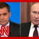 'Deranged alternate reality': Acosta reacts to Putin's pro-war rally