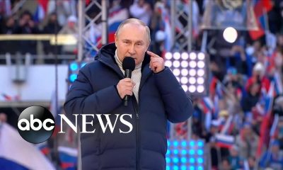 Putin continues to advocate for war at pro-war rally in Moscow