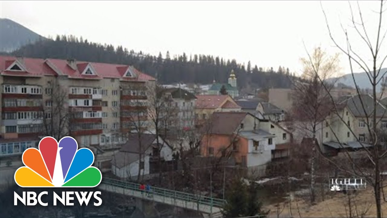 Ukrainians Fleeing War Take Refuge In The Mountains