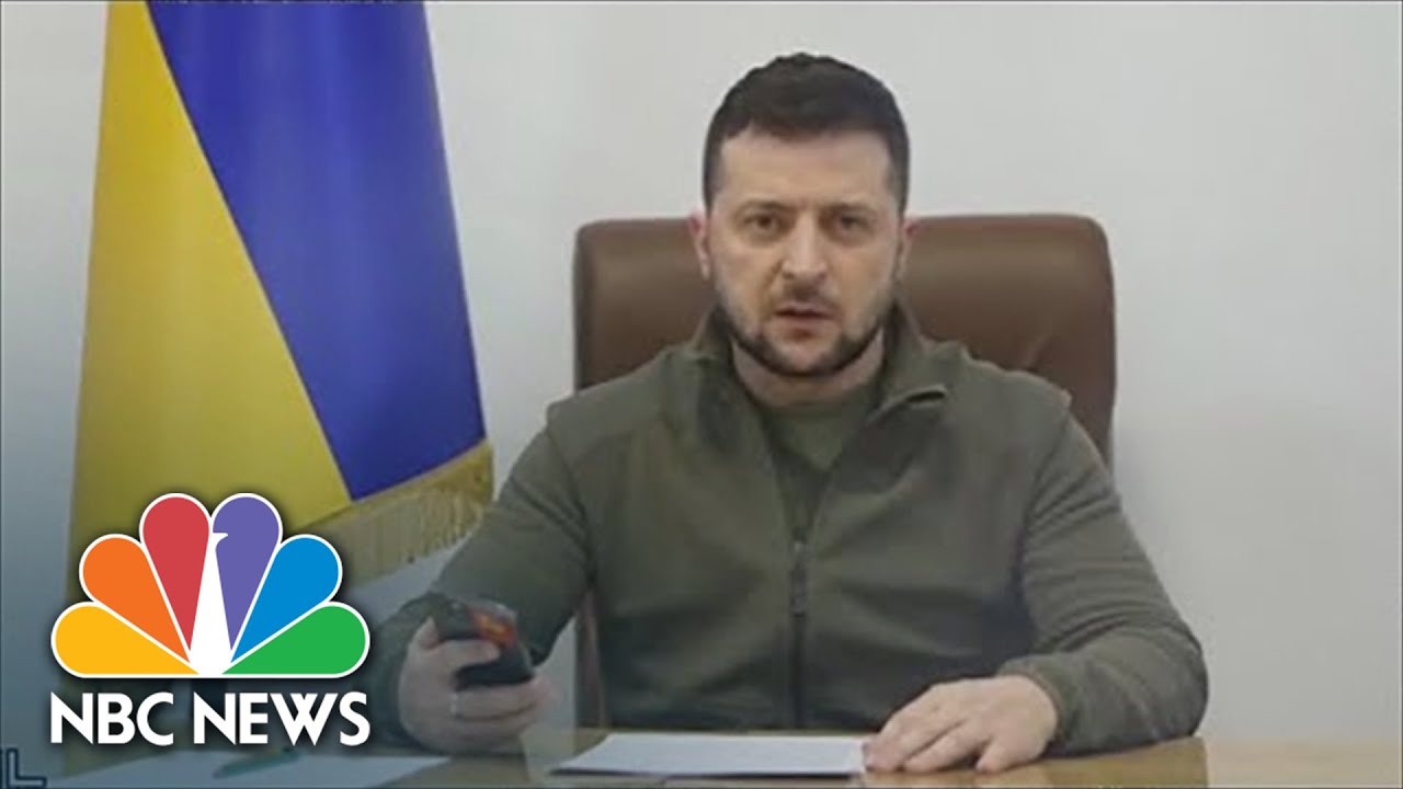 Zelenskyy: Ukraine Is ‘Fighting For Salvation’ Amid Russian Bombardment