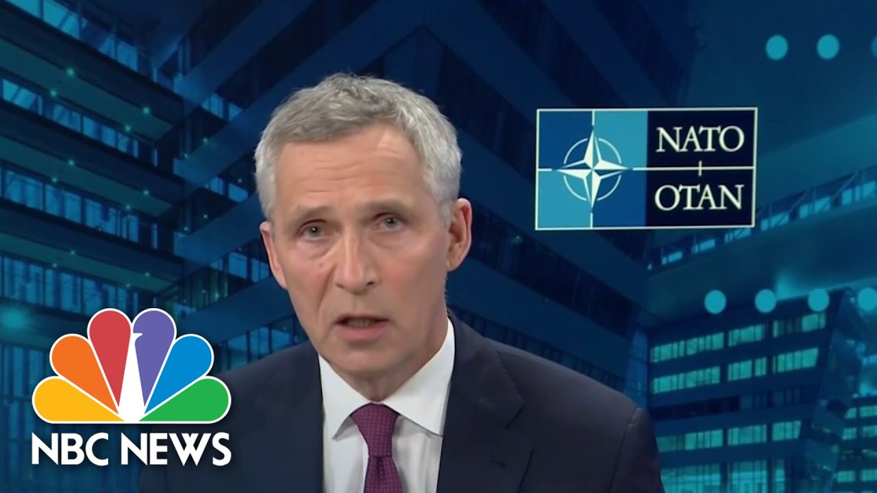 NATO Sec. Gen: Russia’s Potential Use Of Chemical Weapons Would Be ‘Blatant’ Violation Of Law