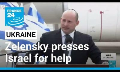 Ukraine's Zelensky presses Israel for missile defence help • FRANCE 24 English