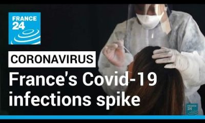 France's Covid-19 infections spike week-on-week following easing of restrictions • FRANCE 24