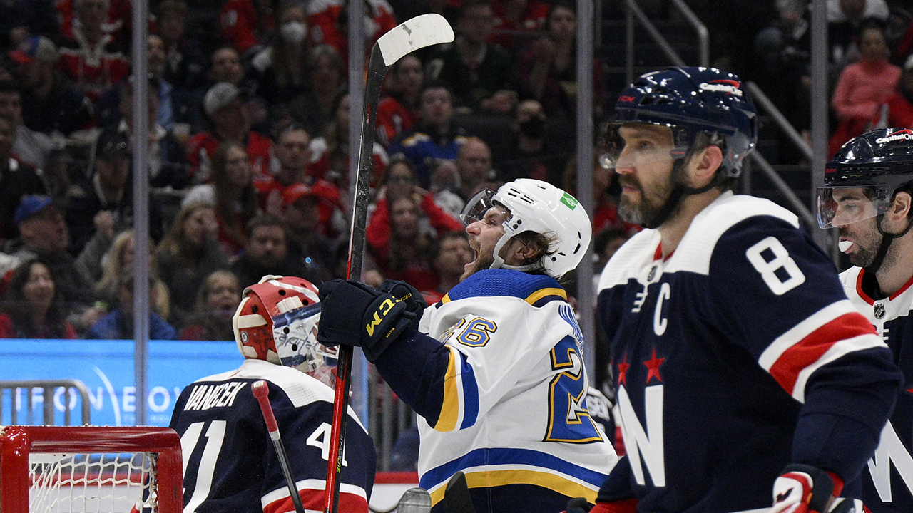 Blues beat Capitals to snap 3-game skid, lose Torey Krug to injury