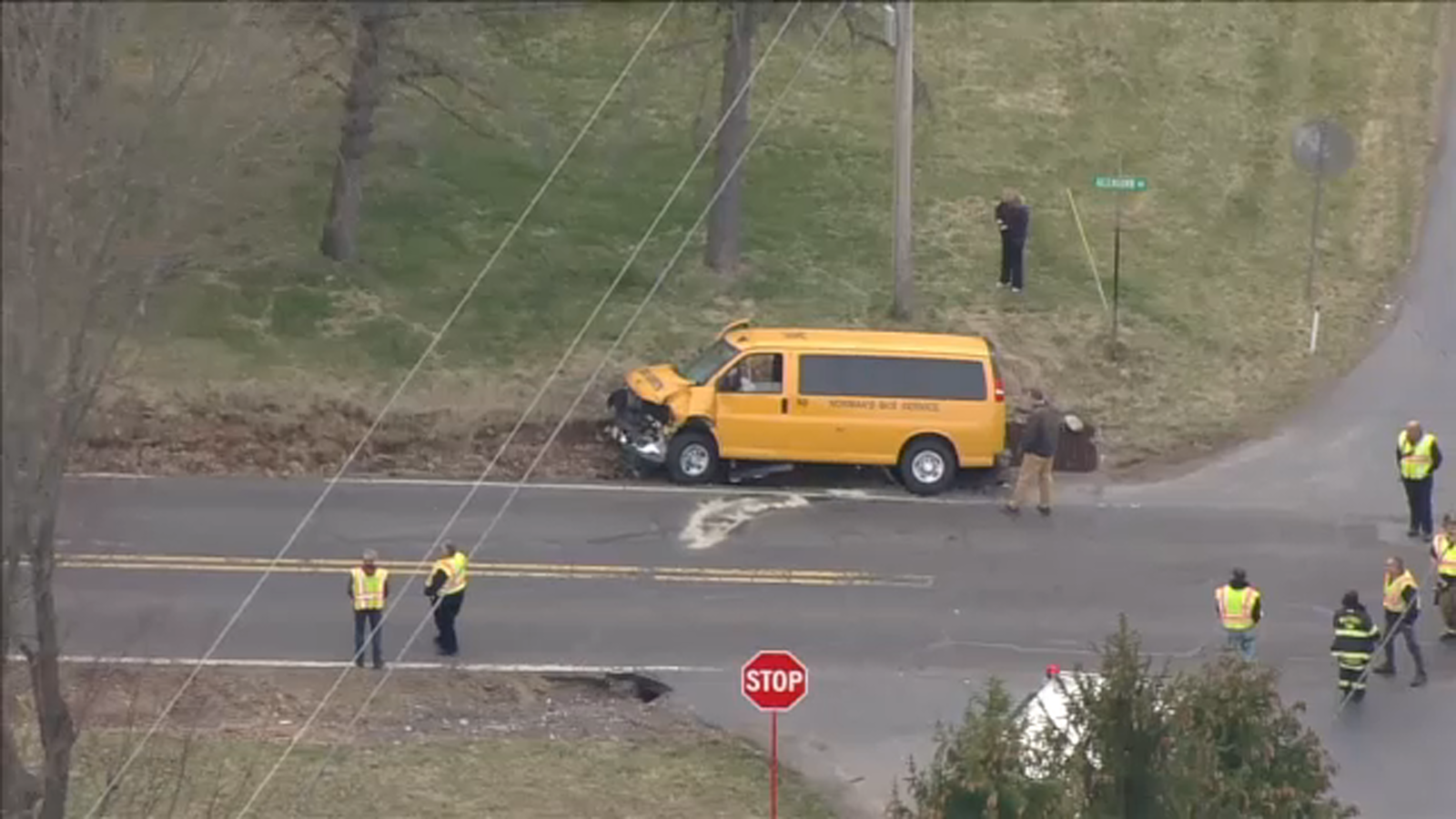 School van involved in Bucks County crash, injuries reported