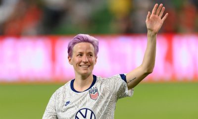 Megan Rapinoe says male players won’t come out until ‘it is safe’