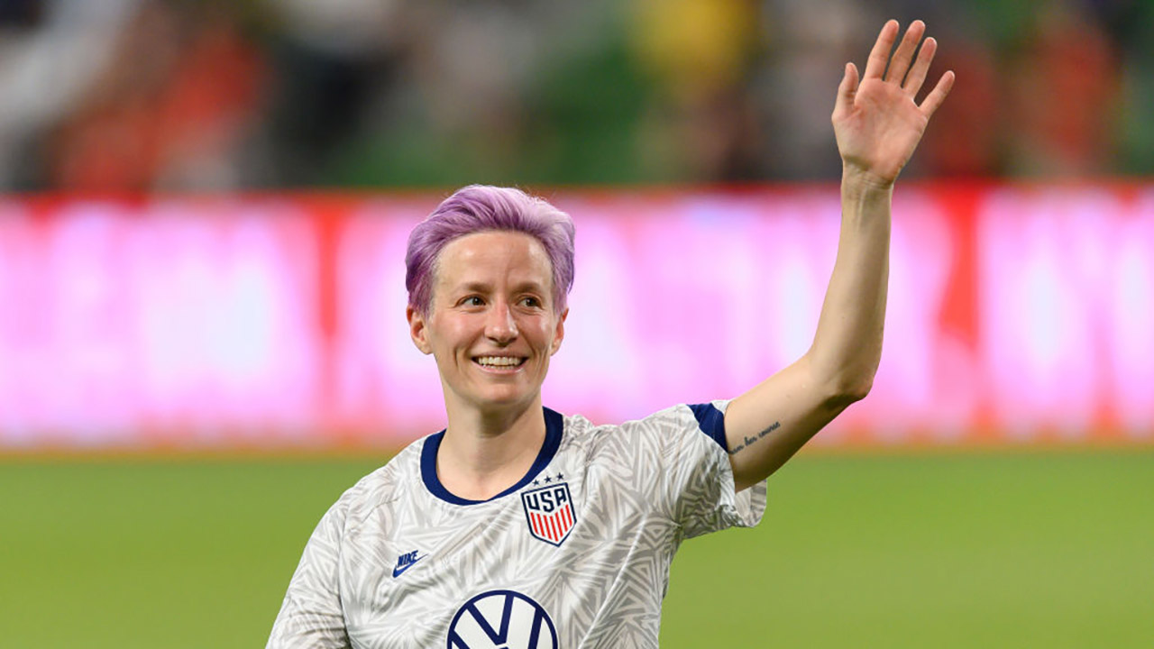 Megan Rapinoe says male players won’t come out until ‘it is safe’