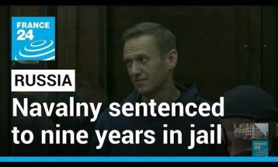 Kremlin critic Alexei Navalny sentenced to a further nine years in jail for fraud • FRANCE 24