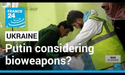 Biden says Putin considering using chemical, biological weapons in Ukraine • FRANCE 24 English
