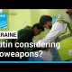 Biden says Putin considering using chemical, biological weapons in Ukraine • FRANCE 24 English