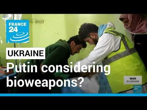 Biden says Putin considering using chemical, biological weapons in Ukraine • FRANCE 24 English