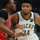 Giannis Antetokounmpo returns, Bucks roll to win over Bulls