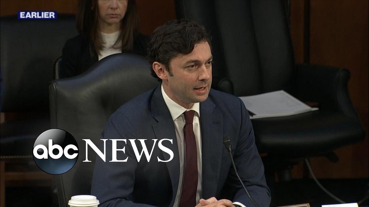 Ossoff asks Judge Jackson about First Amendment cases l ABCNL