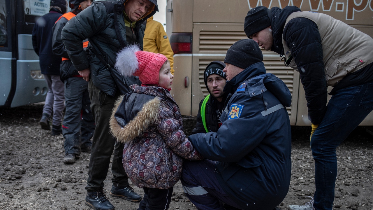 Half of Ukraine’s children displaced: ‘A grim milestone’