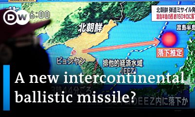 Long-range ballistic missile fired by North Korea | DW News