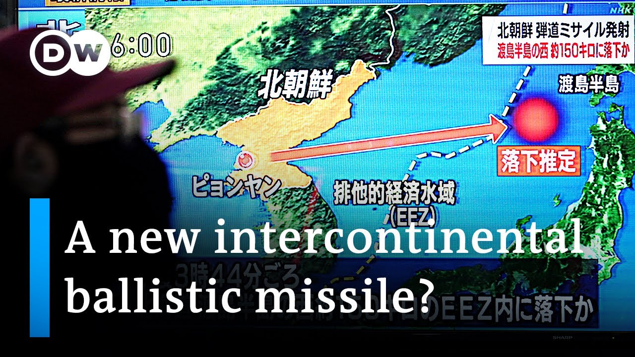 Long-range ballistic missile fired by North Korea | DW News