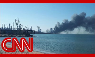 Russian military ship destroyed in Berdyansk, Ukrainian Navy claims