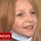 Ukrainian refugee makes new best friend at school in Poland – BBC News