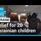 20 Ukrainian children suffering from cancer arrived to French hospitals • FRANCE 24 English