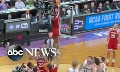 Basketball rescue during March Madness l ABC News