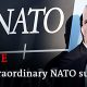 Watch live: NATO Secretary General Jens Stoltenberg speaks to the press after Extraordinary Summit