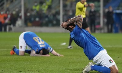 Italy kicked out of World Cup contention, again