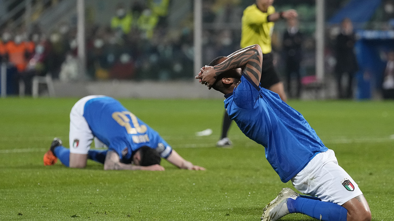 Italy kicked out of World Cup contention, again