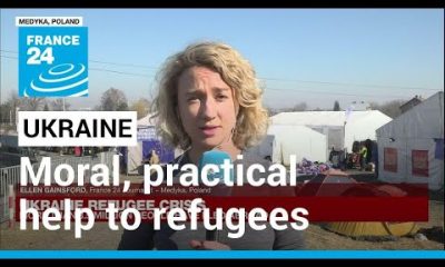Volunteers provide practical help and moral support to Ukrainian refugees in Poland • FRANCE 24