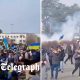 Russian forces 'fire shots into the air and throw stun grenades' at Slavutych protesters