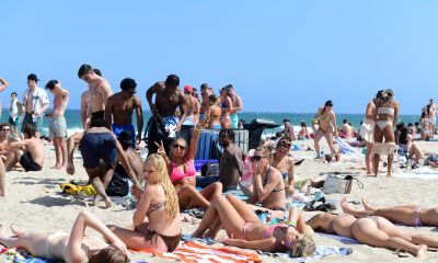 Fort Lauderdale spring breakers having fun in the sun as Miami Beach guests simmer over curfew