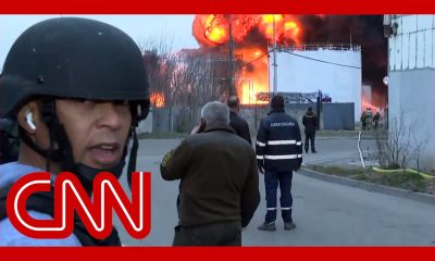 CNN reports from airstrike aftermath near Lviv