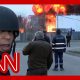 CNN reports from airstrike aftermath near Lviv