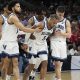 March Madness 2022: Villanova’s Justin Moore set for MRI after leg injury leaves him in tears