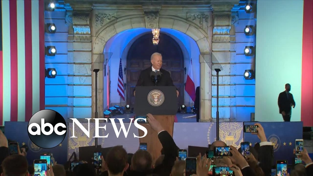 Biden delivers remarks on Ukraine crisis from Warsaw | ABC News