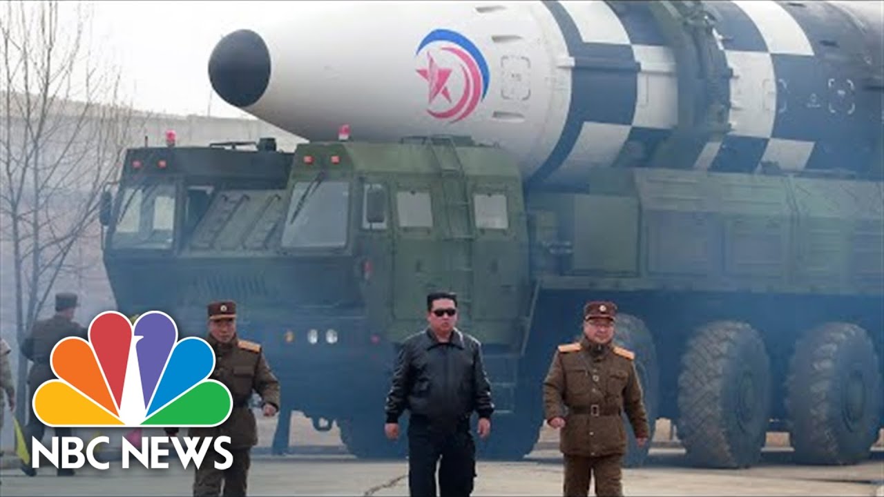 North Korea State Media Release Video Of Kim Jung Un At ICBM Launch