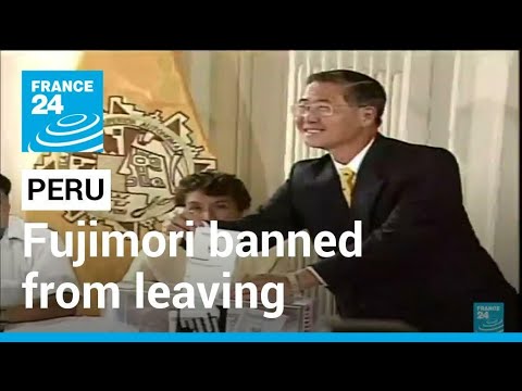 Fujimori banned from leaving Peru once released • FRANCE 24 English