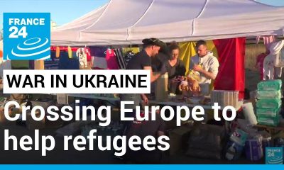 Toys, nappies, blankets: Volunteers drive across Europe to help Ukraine refugees • FRANCE 24