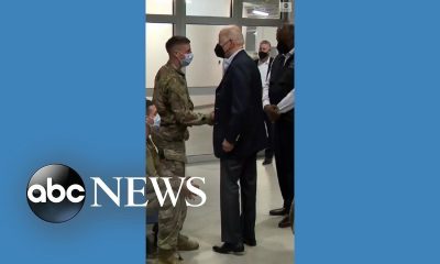 Biden meets with US service members in Poland