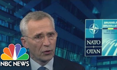 NATO Secretary General Stoltenberg On Support For Ukraine