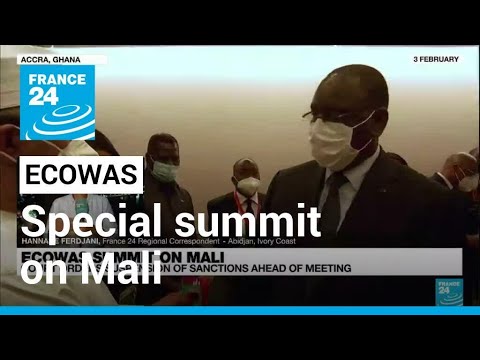 ECOWAS leaders gather for special summit on Mali • FRANCE 24 English